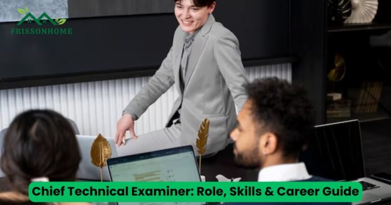 Chief Technical Examiner: Role, Skills & Career Guide